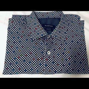 CAMISA BUGATCHI SHAPED FIT (S)
